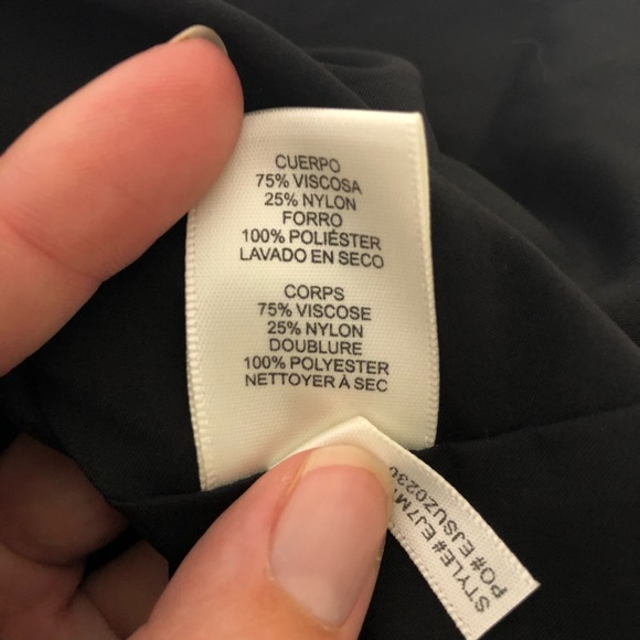 NEW Eliza J Print Burnout Velvet Shift Dress 0010 - Picture 7 of 8